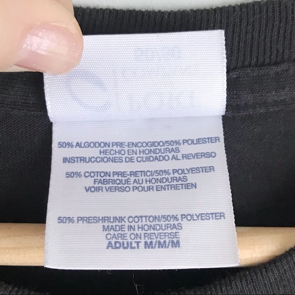 KEEP CALM I VOTED Unisex Black T-Shirt Medium - Picture 4 of 4